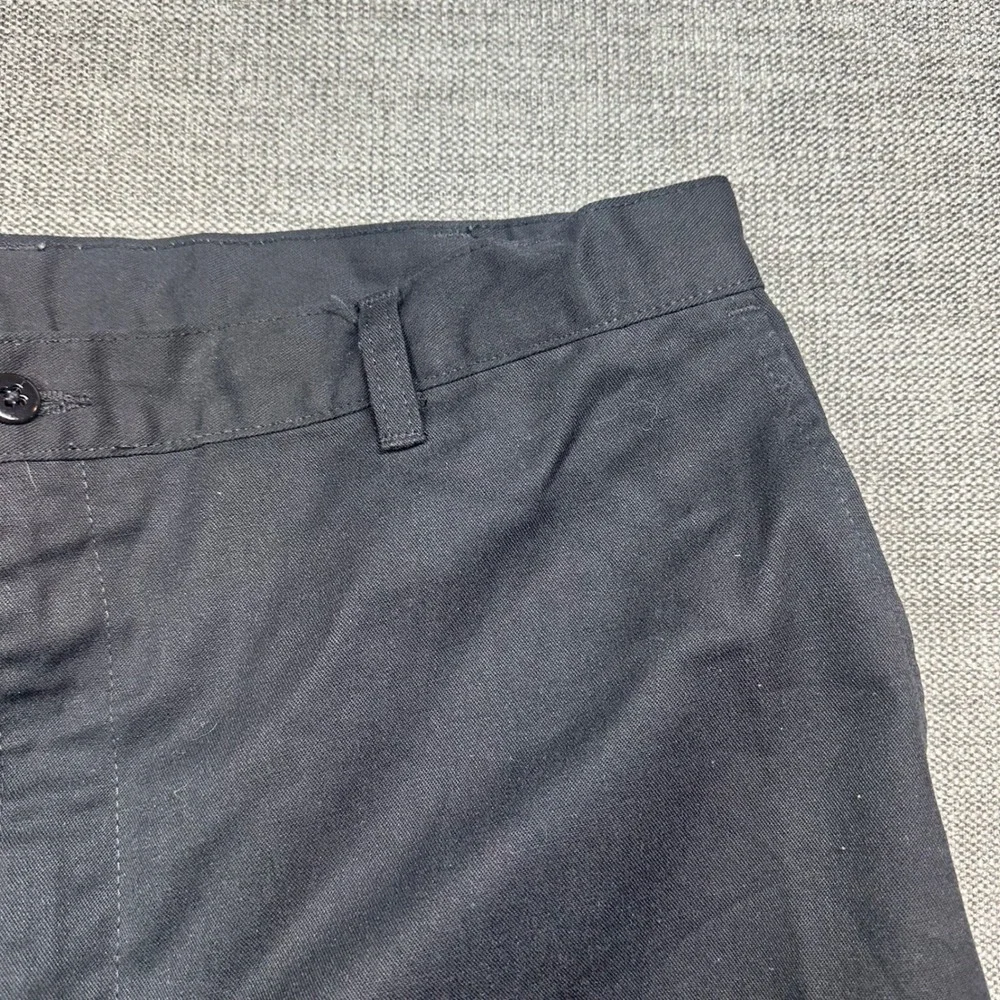Genuine Dickies Cargo Shorts Mens 36 Black   Workwear Utility Relaxed